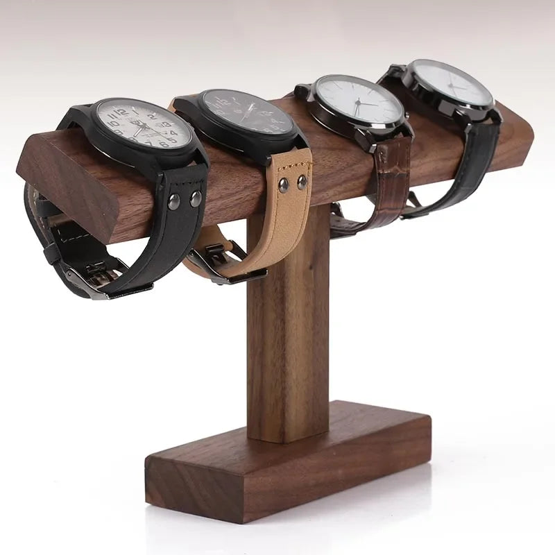 T-Bar Wooden Watch Stand