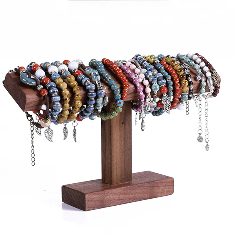 T-Bar Wooden Watch Stand