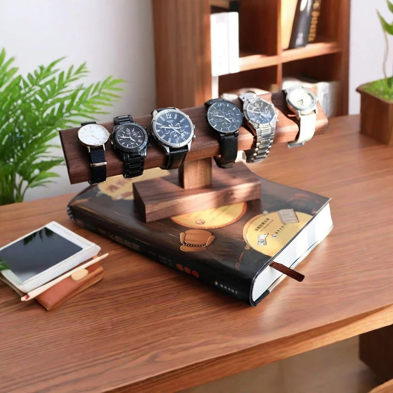 T-Bar Wooden Watch Stand